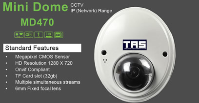 cctv Mini dome MD470 access control